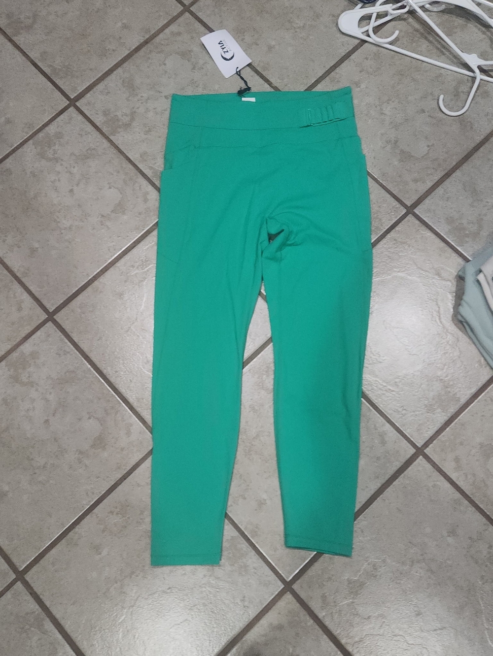 ZYIA Green Womens Leggings